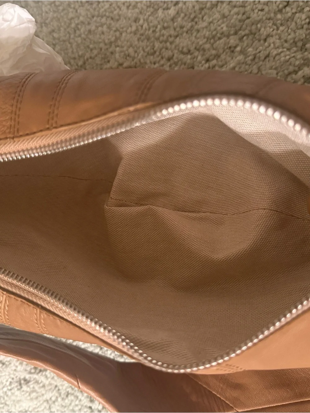 Lemaire Crossiant Sling Bag - Tan